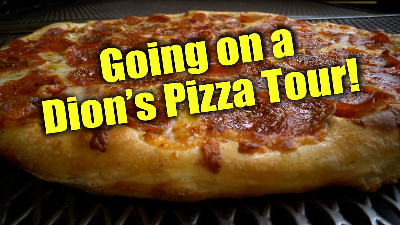 Dion's Pizza Tour! (with Diego Weston, Josh & Mia)
