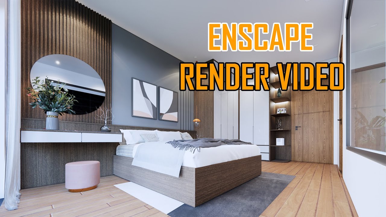 Enscape 3.0 Video Tutorial - Hướng dẫn xuất Video Enscape 3.0 - HD.cons Channel