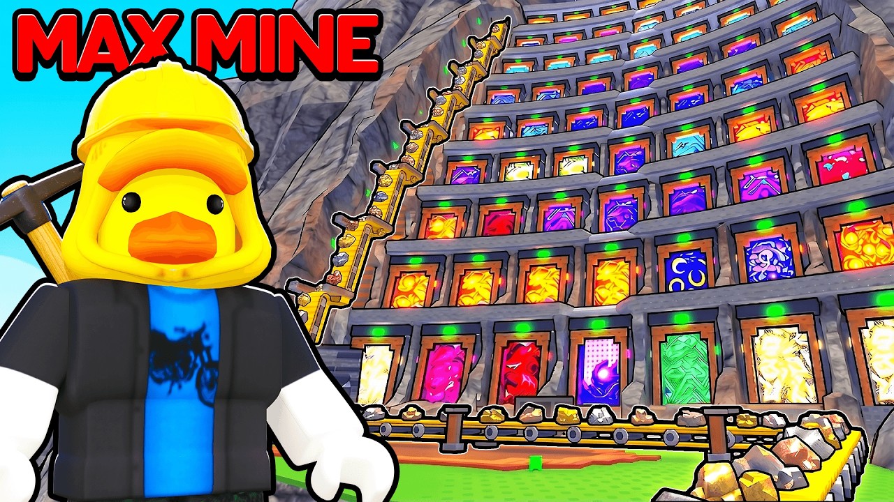 I Made TRILLIONS Building Mining Factory in Roblox!