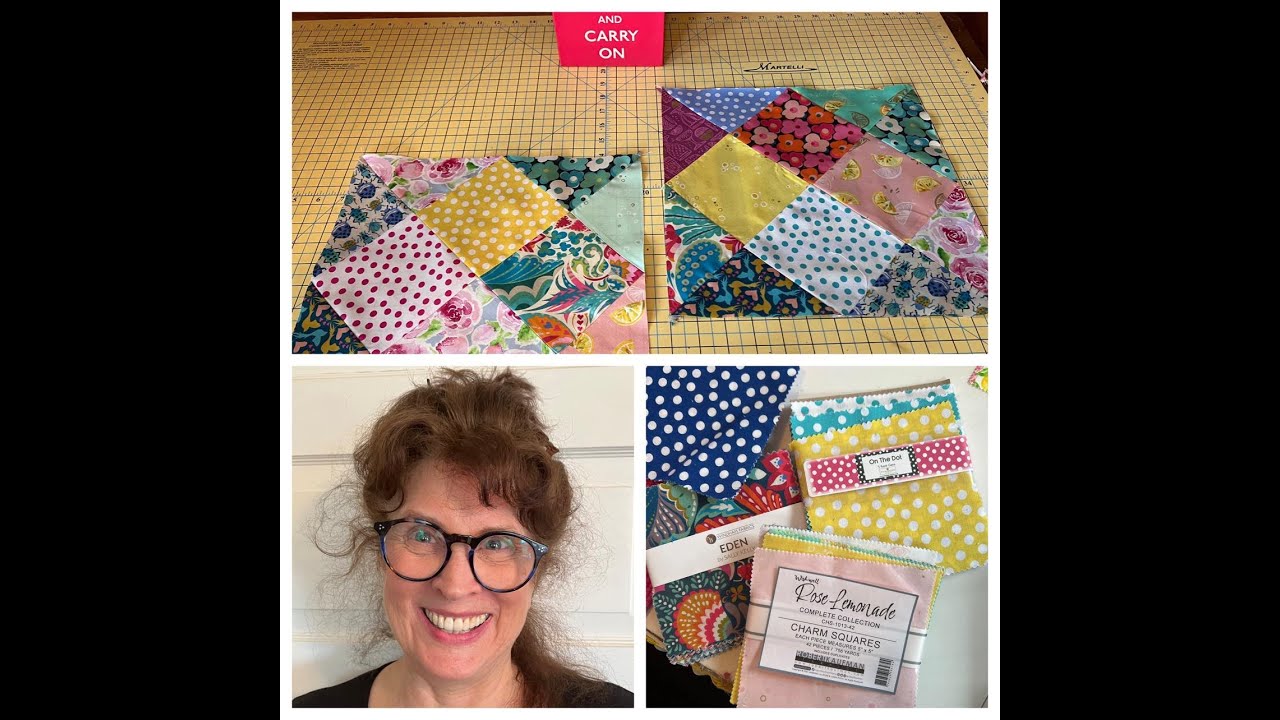 PART 1 - BACK TO BASIC QUILT BLOCK + Tip for Bias Edges