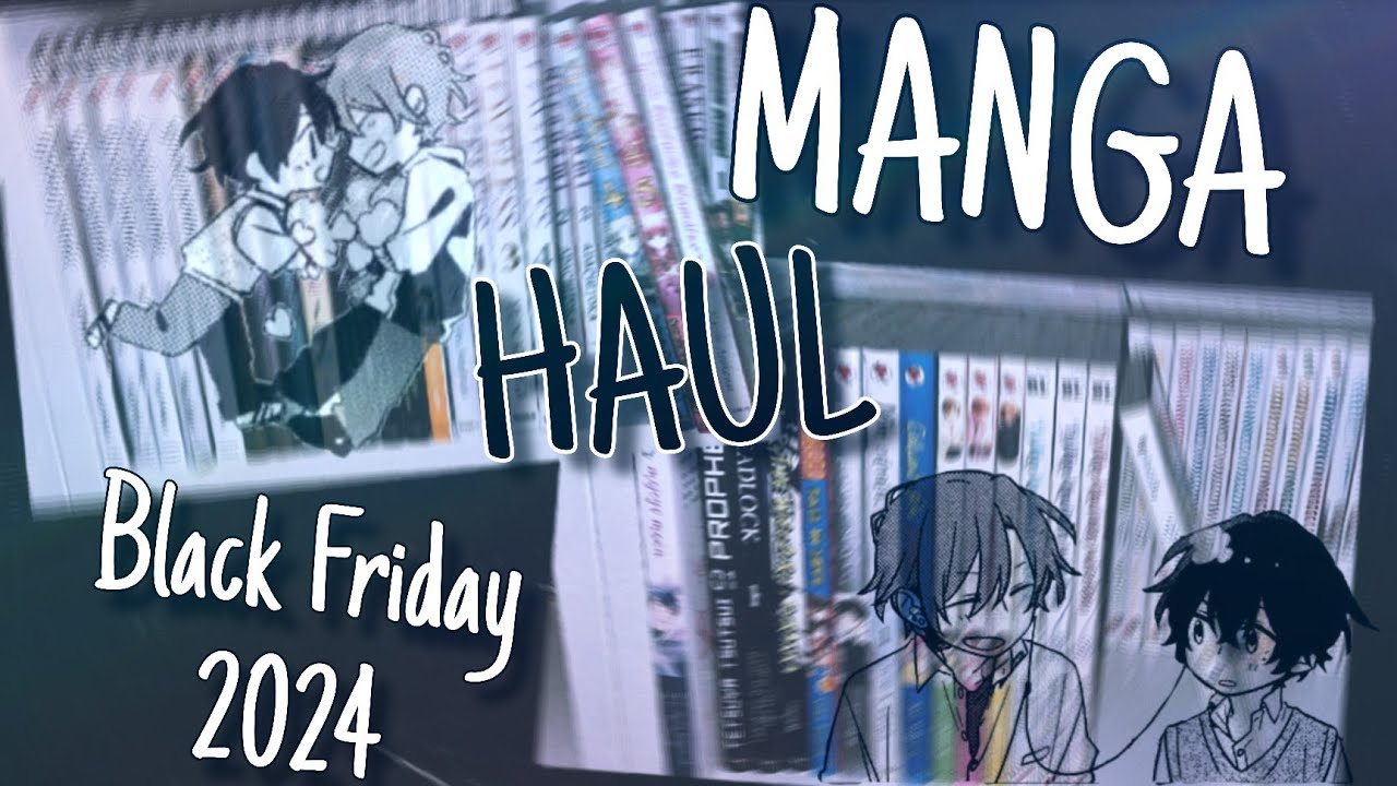 MANGA HAUL Z YATTY I VINTED |~| Black Friday 2024 1/3