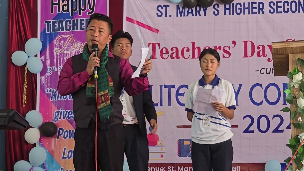 St Mary's Hr. Sec.School Teacher's day Celebration 2024