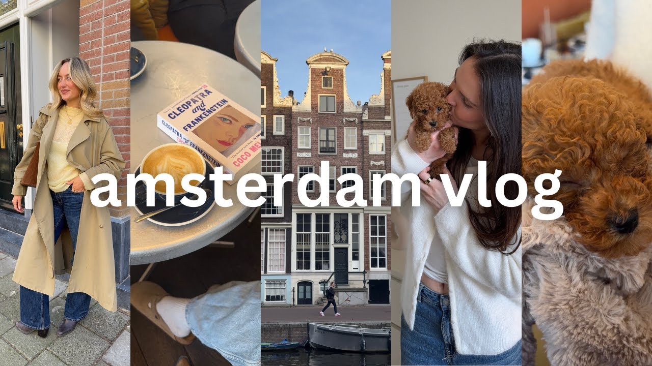 amsterdam vlog | meeting my niece, apartment hunting & wholesome days in the city