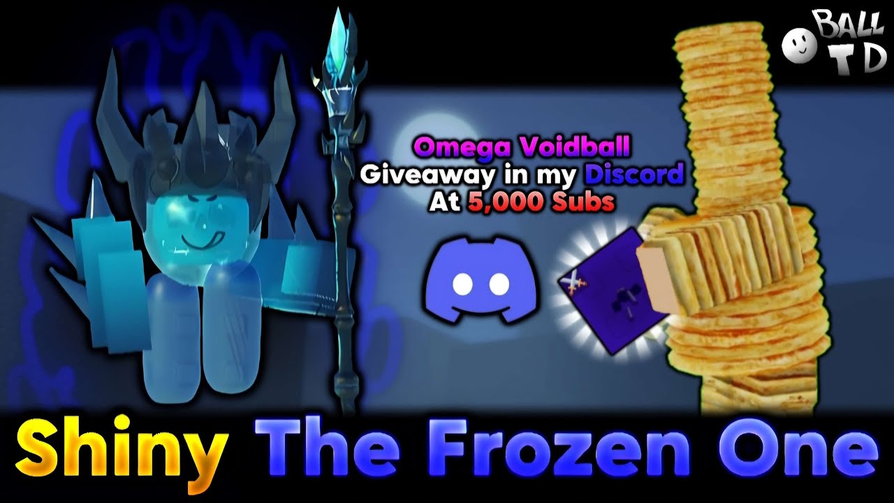 [ Ball Tower Defense ] Showcasing Shiny TheFrozenOne! (ITS SO OP!)  +  (Omega Void At 5000 Subs)