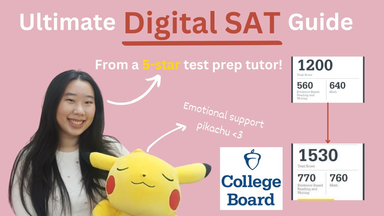 How to get a 1500+ on the Digital SAT | from a REAL, PAID SAT/ACT tutor 💯💯🎓🎓