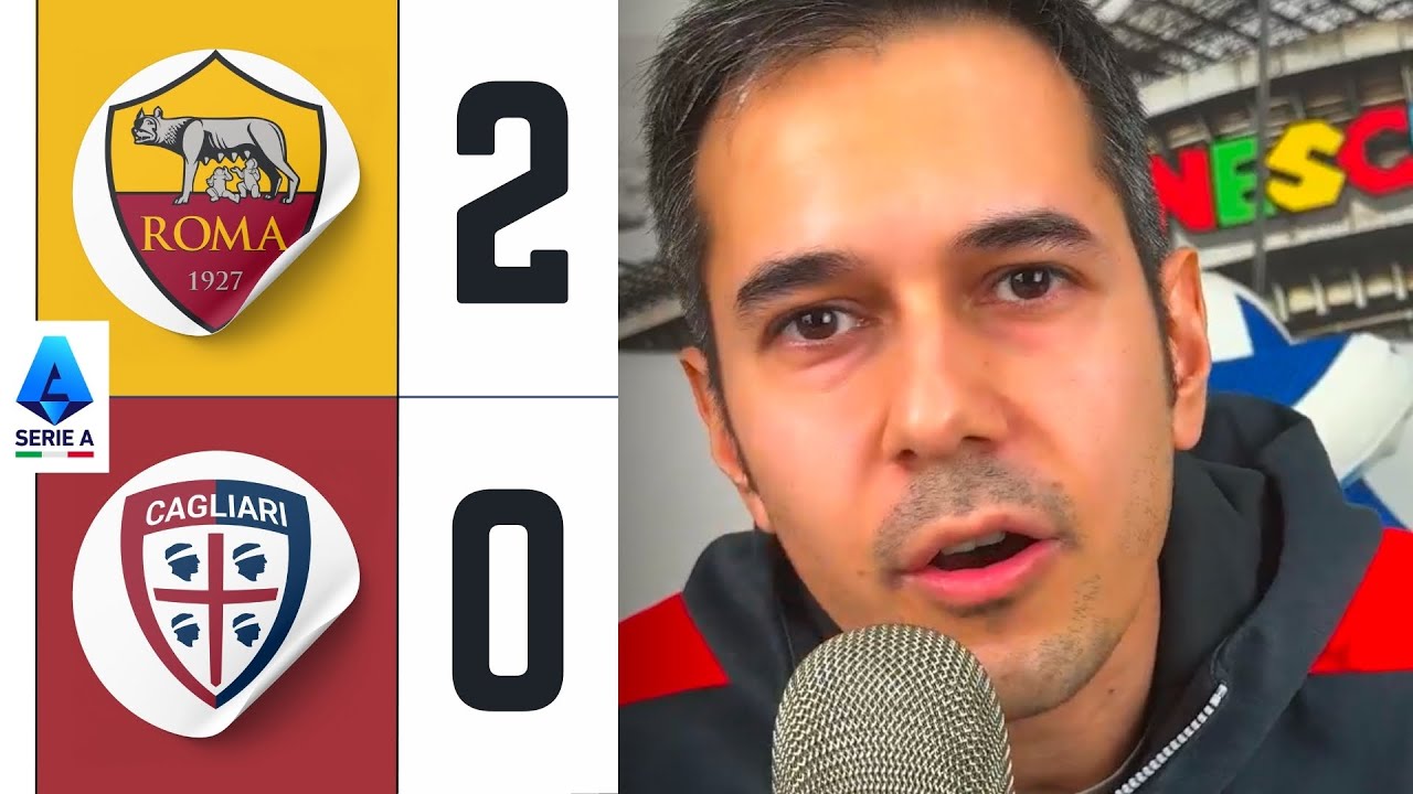 OCCHIO PERCHÉ LA ROMA SI È RINFORZATA PARECCHIO‼️ ROMA-CAGLIARI 2-0