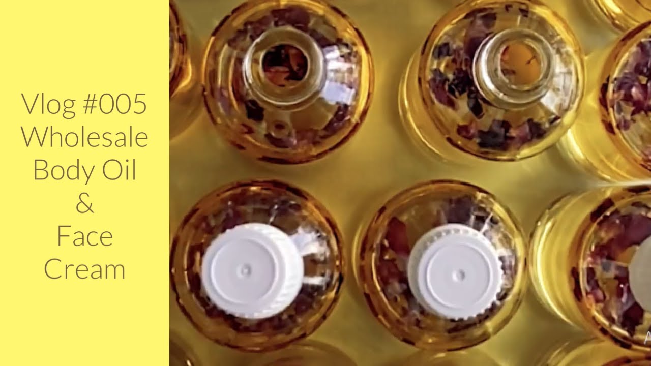 Vlog #005 - Wholesale Body Oil - Coco Cashmere Scented & Mature Skin Face Cream with Ucuuba Butter