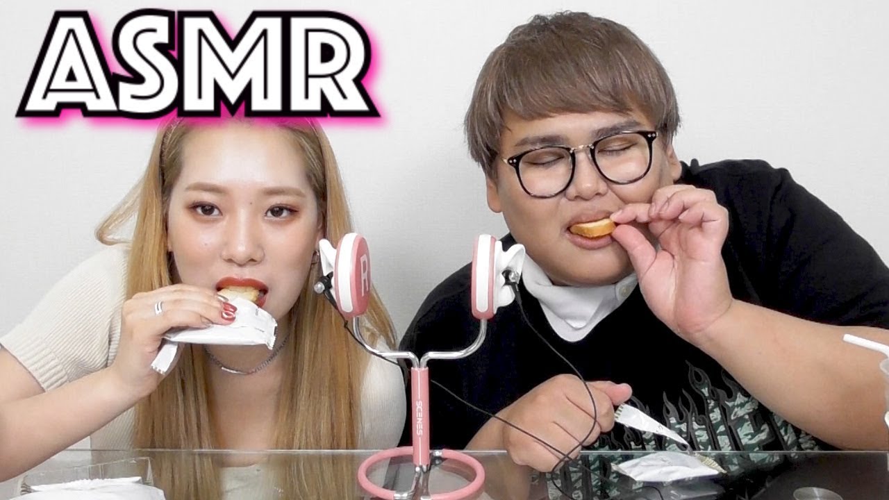 【ASMR】コンビニにある食品で音フェチ♡【イヤホン必須】