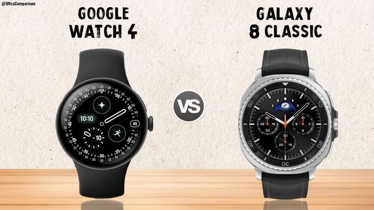 Google Pixel Watch 4 vs Galaxy Watch 8 Classic || Full Comparison 