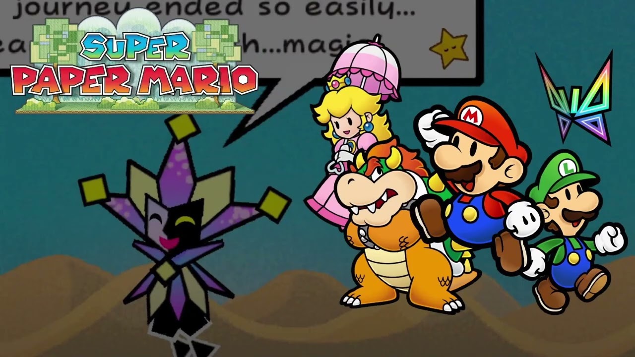 Dimentio, Charming Magician - Super Paper Mario (Slowed Down)