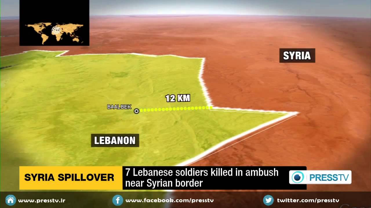 Seven Lebanese Soldiers Killed In Ambush Near Syrian Border