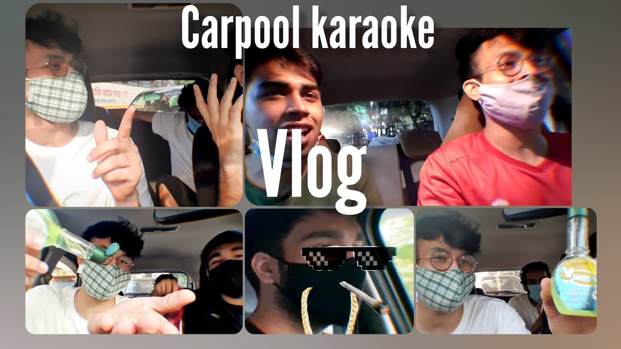 [VLOG] DESI CARPOOL KARAOKE with friends (vol. 2)