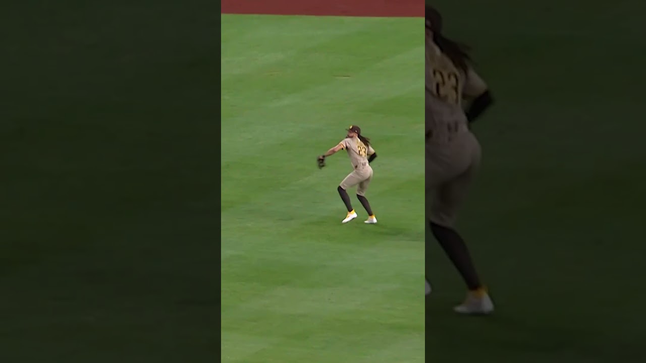 FERNANDO TATIS JR. HOSES THE RUNNER AT THIRD! 😱