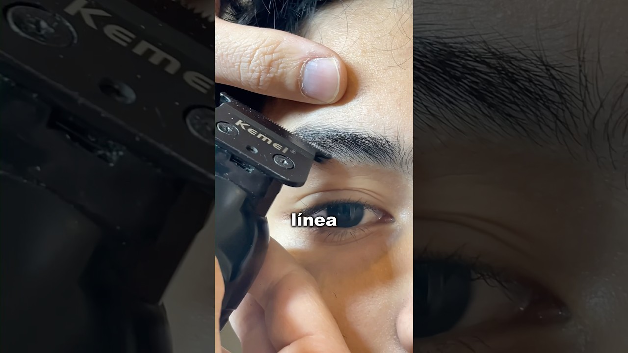 💈Como hacer la l&iacute;nea en la ceja