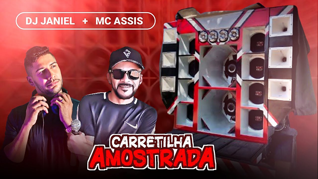 CD CARRETINHA AMOSTRADA VOL.02 - AO VIVO DJ JANIEL E MC ASSIS FROM BRASIL 🇧🇷