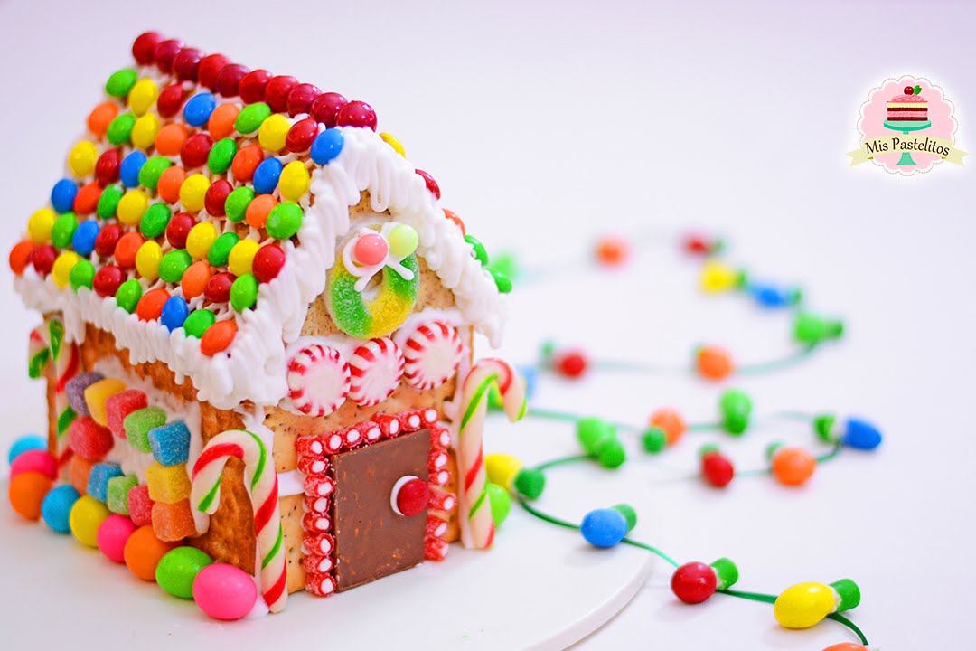 CASITA DE JENGIBRE SIN HORNEAR | MIS PASTELITOS KIDS