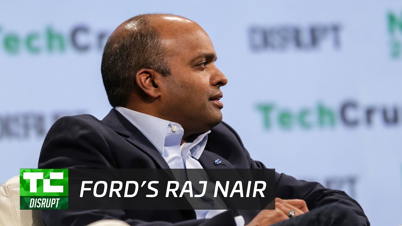Ford&rsquo;s future focus with Raj Nair | Disrupt NY 2017