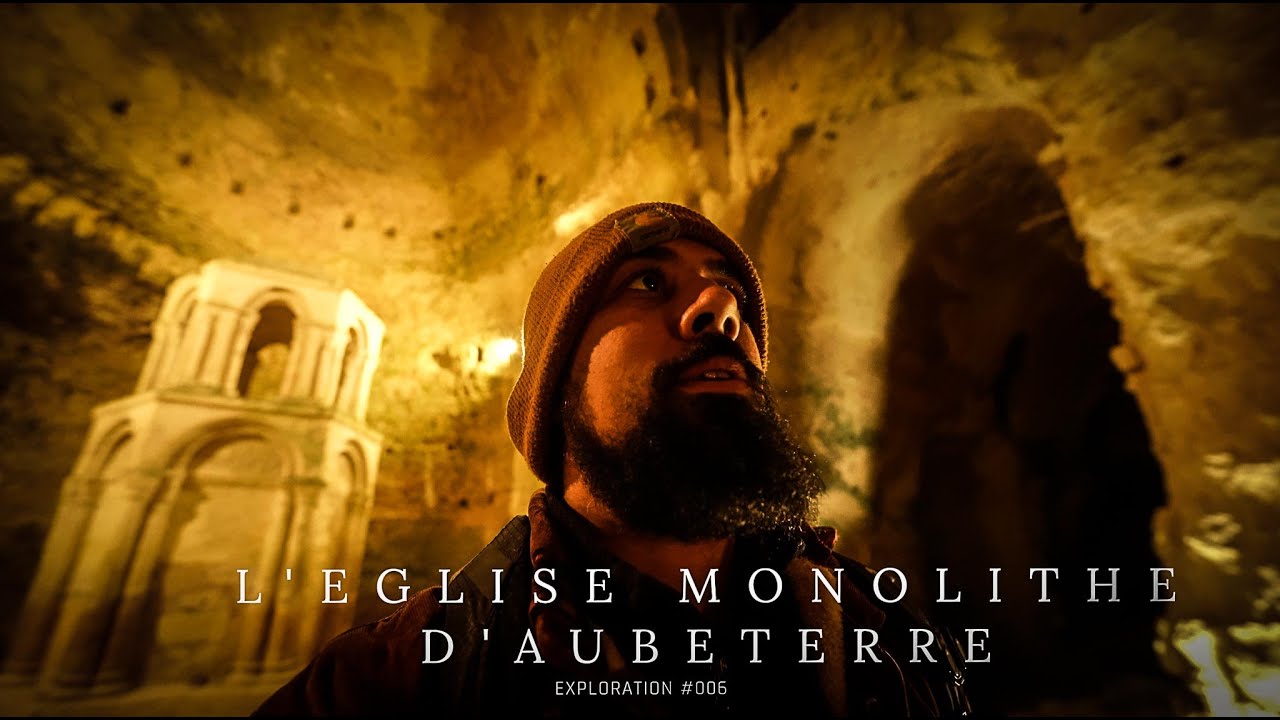 ON EXPLORE L'EGLISE SOUTERRAINE D'AUBETERRE !!!