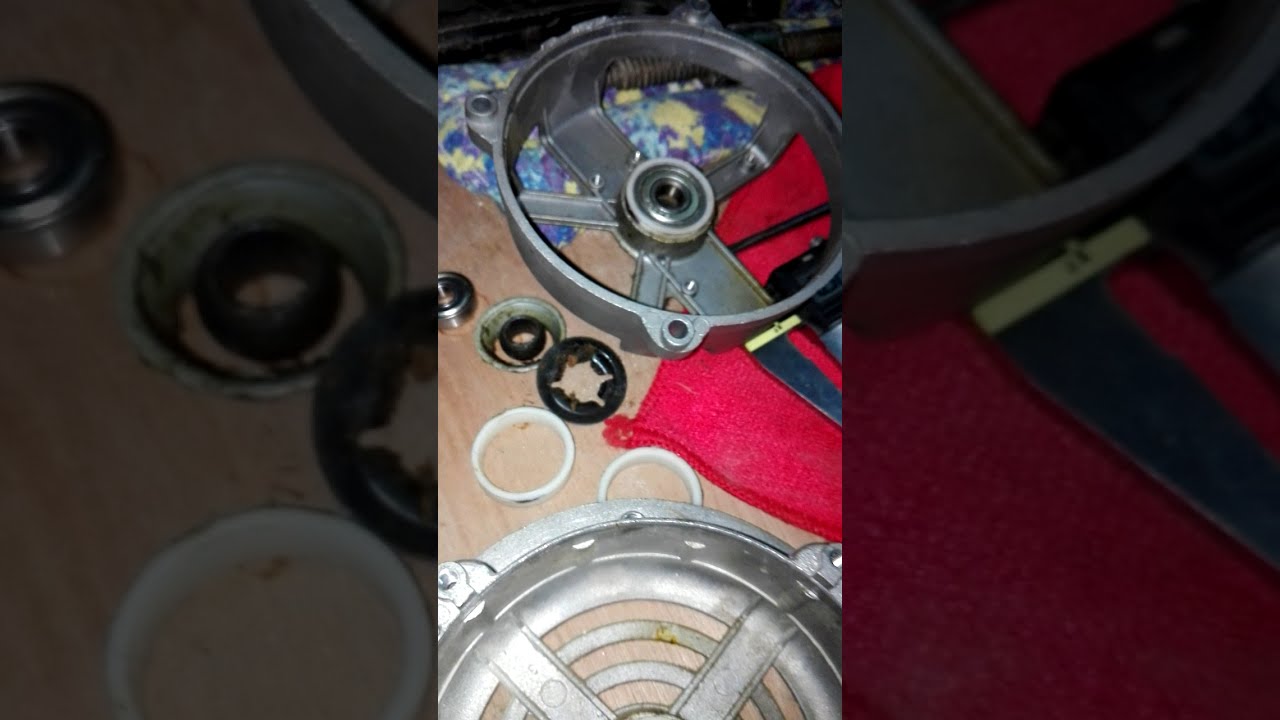 Ventilador modificado cambio de bujes por baleros
