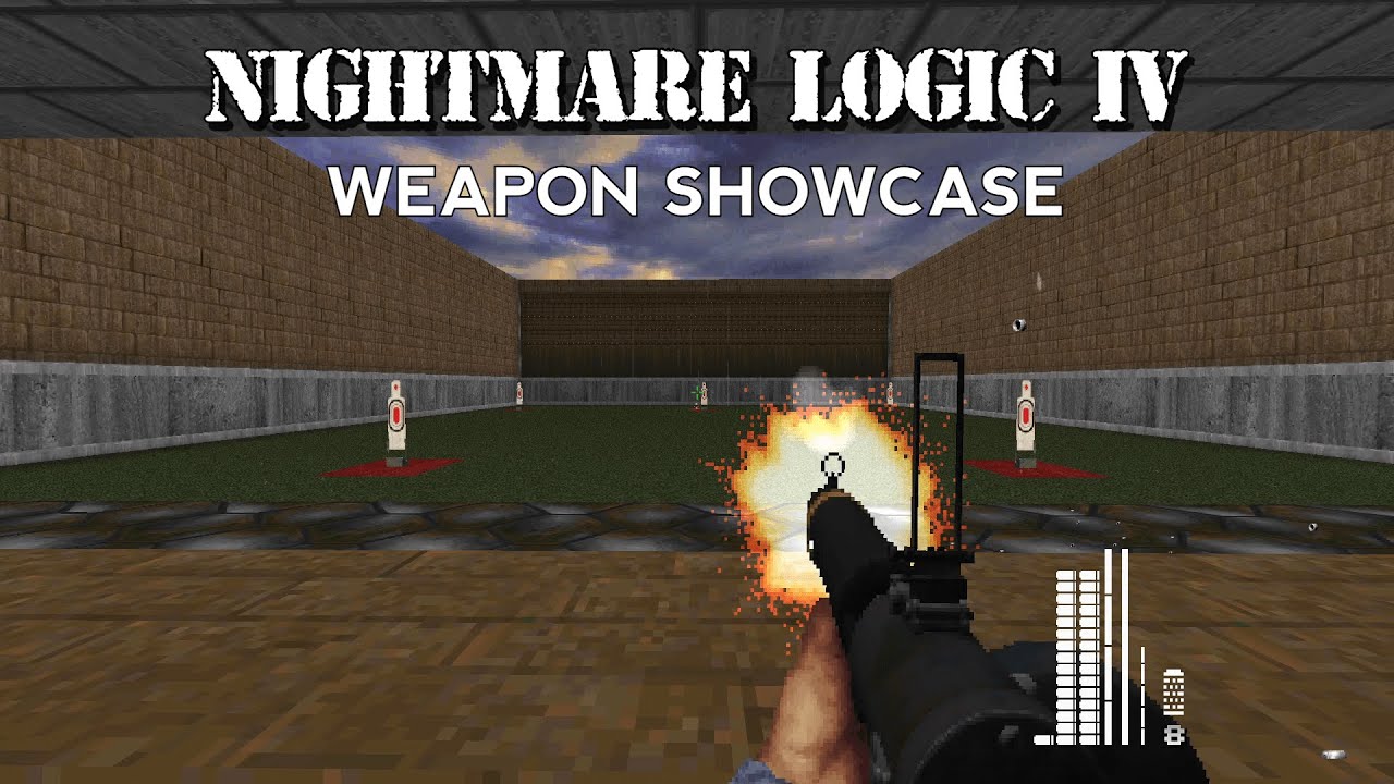 Doom mod weapon showcase: Nightmare Logic IV