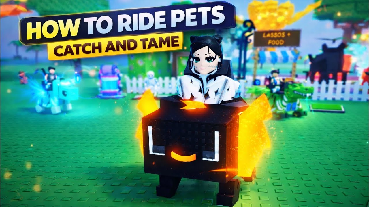 3 EASY Ways To Ride ANY Pet In Catch And Tame
