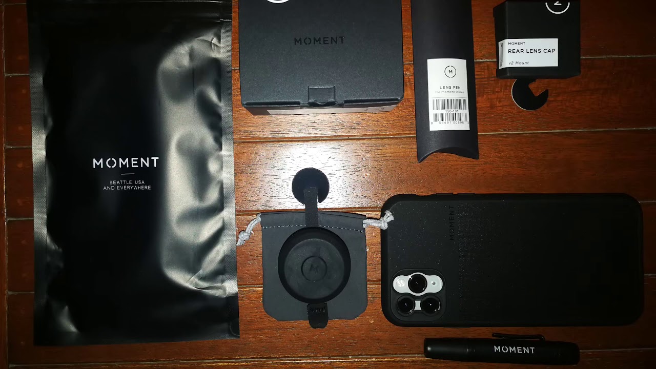 Unboxing Moment Phone Case and Lens