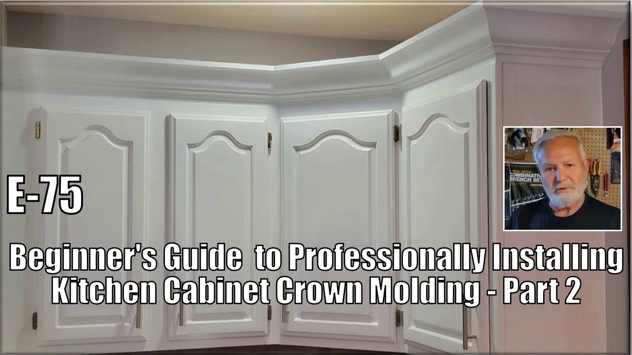 Kitchen Cabinet Crown Molding – Part 2