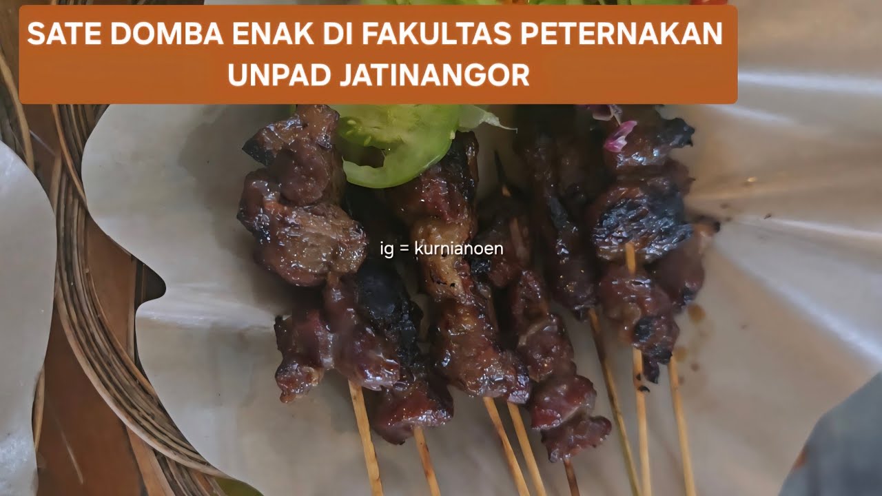 ADA SATE ENAK DI PETERNAKAN UNPAD JATINANGOR | BOOTCAMP FAPET UNPAD #kulinerjatinangor 