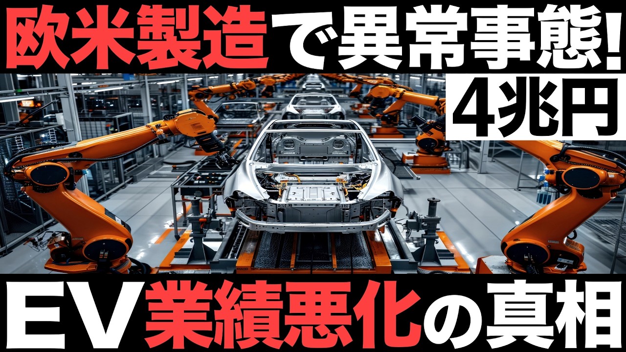 【衝撃】欧米製造で異常事態！4兆円の巨額赤字！世界5位の自動車大手がとんでもない事態に…【アメリカ】【トヨタの逆襲】