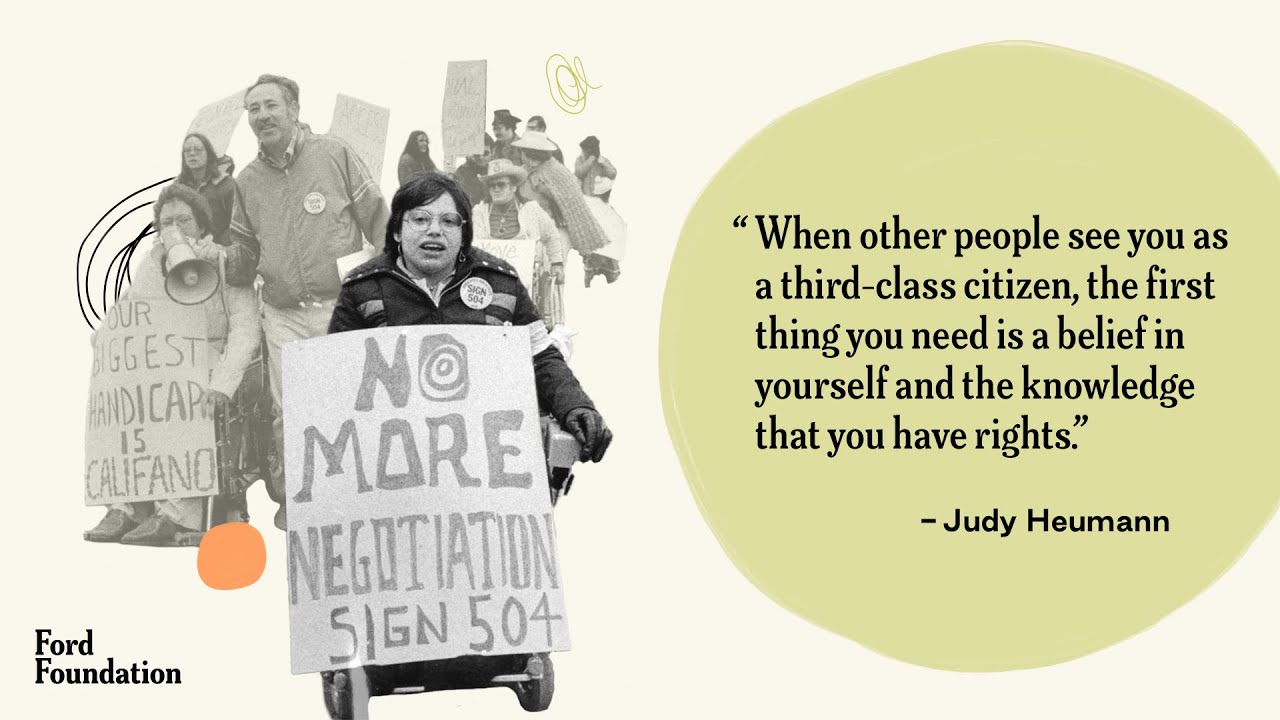 Heumann nature: The life and legacy of disability rights activist Judy Heumann