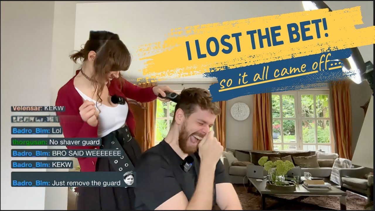 League Bet Gone Wrong – I had to shave ALL MY HAIR😱