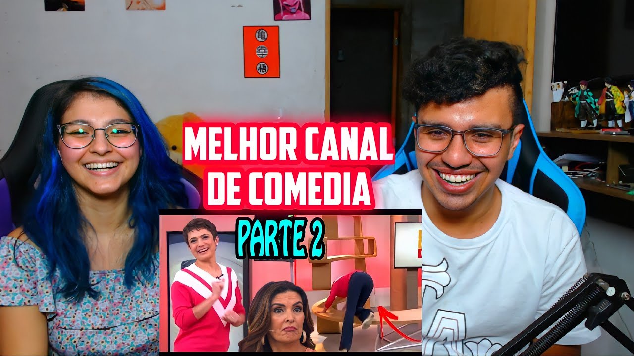 MELHOR CANAL DE COMÉDIA 😂 🔴 Os maiores MICOS AO VIVO na TV Brasileira! PARTE 2 (REACT)