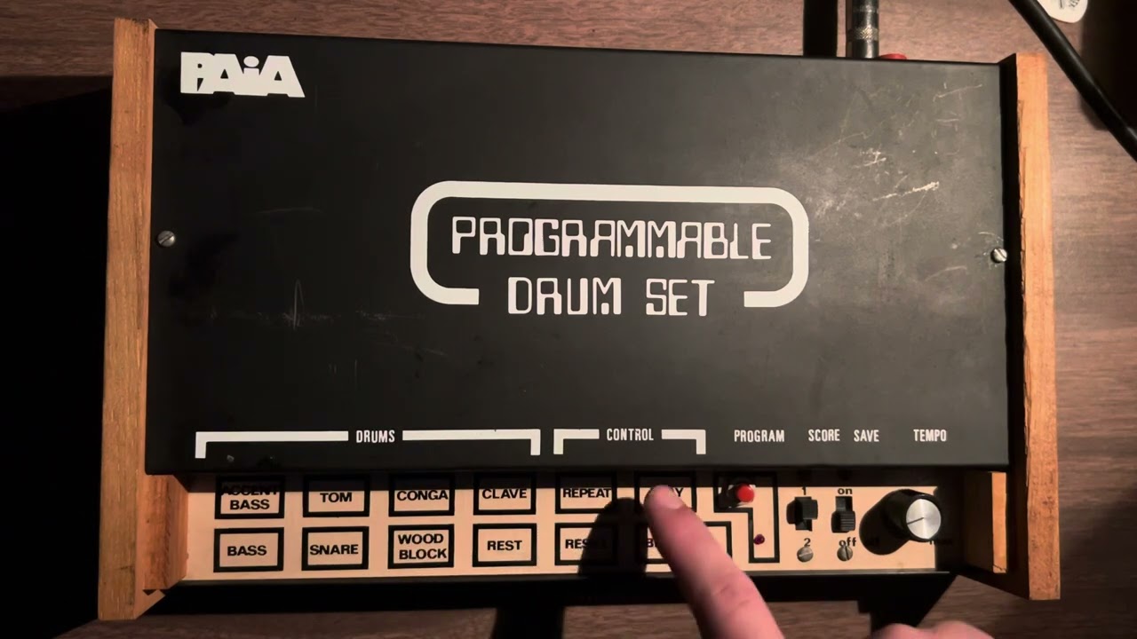 Paia Programmable Drum Set Demo