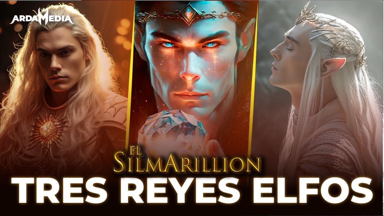 Los Tres Reyes de los Noldor 🧝 #thelordoftherings #libros #tolkien #elfos