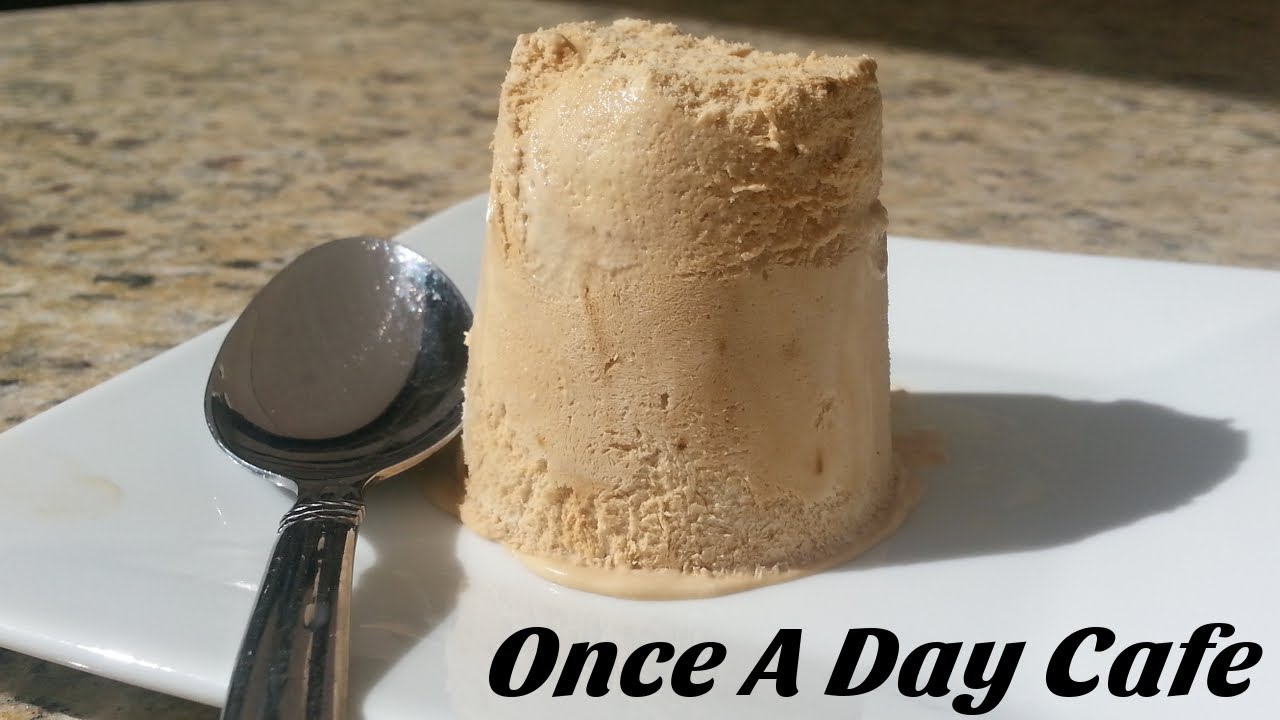 Coffee Ice Cream - No Churn - Without Ice Cream Machine - Once A Day Cafe