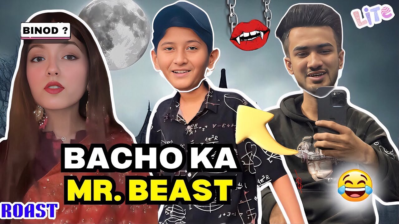 Bacho Ka Mr.Beast 🤣 | Vampier Larki Ban Gaya 😬 | Spidey Amir