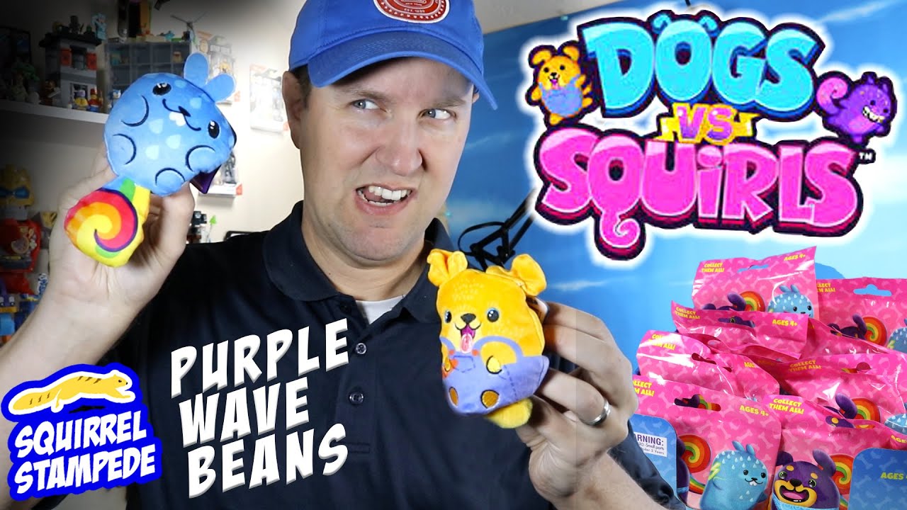 Dogs vs Squirls Purple Wave Beans Collection Review