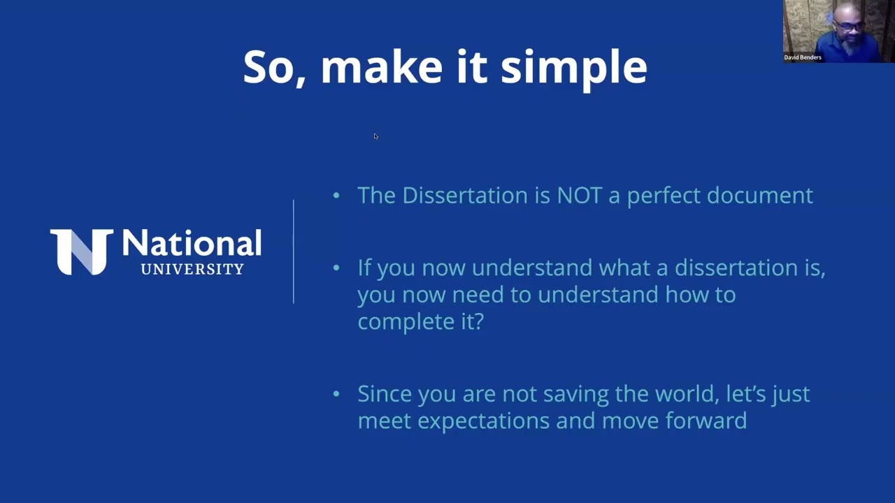 How Do I Come Up With A Dissertation Topic? 1/21/26