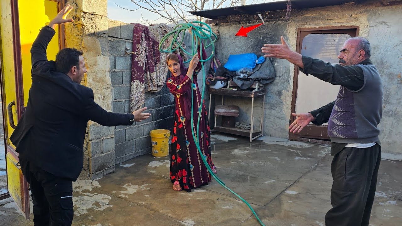 Children's happiness with Abu Talib
