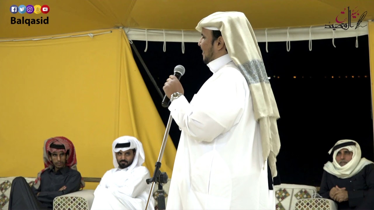 محاورة محمد بن الذيب و جابربن خجيم ا ( العمده  )
