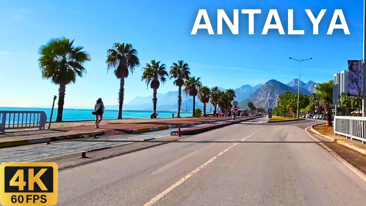 Видеотур 4K: Анталья Турция 🇹🇷 | Путешествие по городу