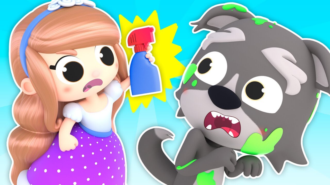 Serigala itu kotor tapi dia tidak mau MANDI! | Kebiasaan Baik dan Cerita Lucu untuk Anak | Incredita