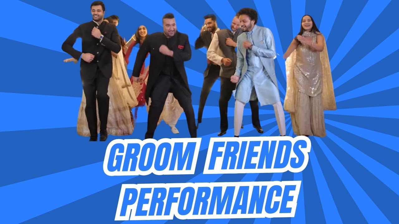 Groom Friends Performance| Wedding Choreography | Salaame-e-ishq |  Easy Steps #weddingchoreography