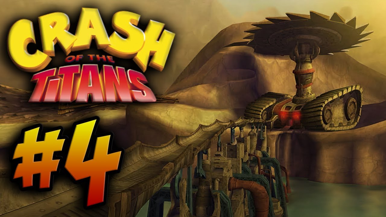 El Mundo Lumber Yard - Crash Of The Titans al 100% #4 | #RoadToCrashBandicoot4
