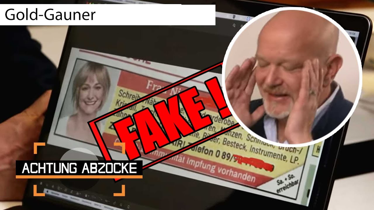 FAKE-Anzeigen und Halbwahrheiten 😡​ Dubiose Goldh&auml;ndlerin l Achtung Abzocke | Kabel Eins