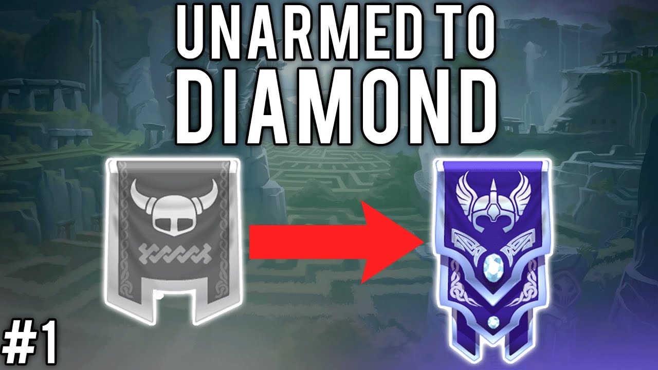 UNARMED to DIAMOND Brawlhalla Ranked #1