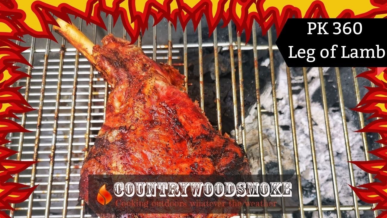 Pk360 Grill - Leg of lamb Roast - Meater Block