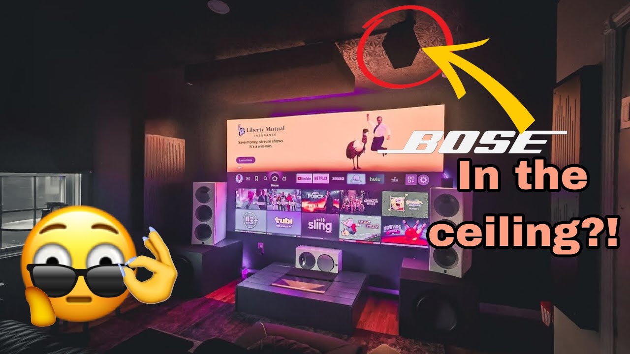 Акустические системы BOSE Cube в качестве колонок Atmos — вот что произошло.