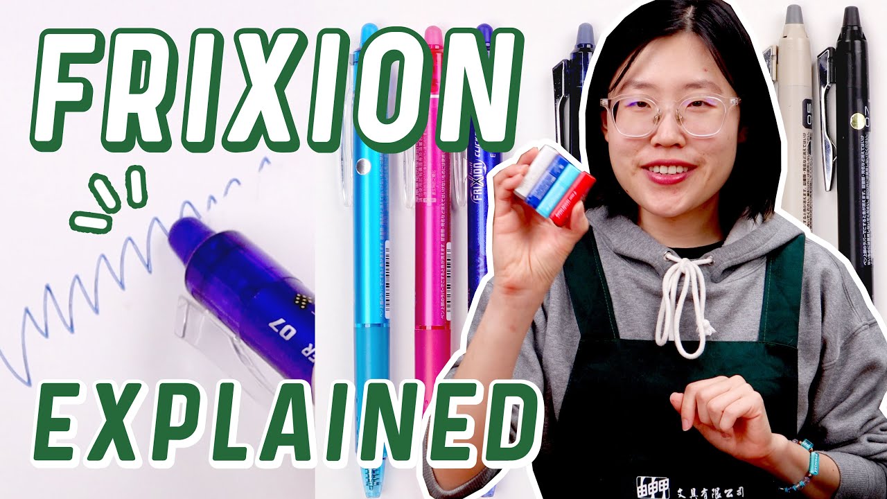 Подробно о стираемых ручках, маркерах и штампах FriXion!
