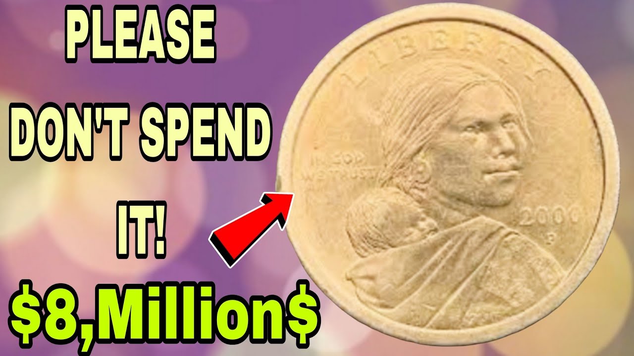 2000 Sacagawea Dollar Coin 🌞 | LIBERTY &bull; In God We Trust &bull; Golden Dollar